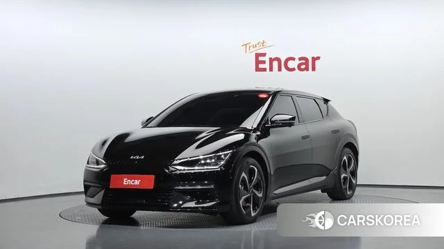 Kia EV6 2023 Черный из Кореи