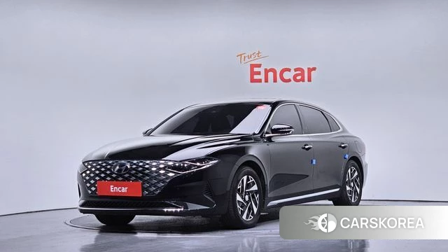 Hyundai The New Grandeur IG Hybrid 2021 Черный из Кореи