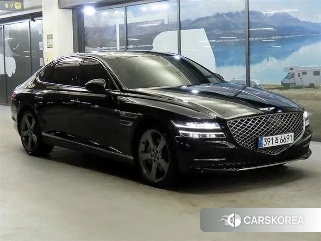 Genesis G80 (RG3) 2021 Черный из Кореи