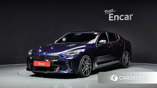 Kia Stinger Meister 2021 Синий из Кореи
