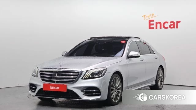 Mercedes-Benz S-Class W222 2018 Серебряный из Кореи