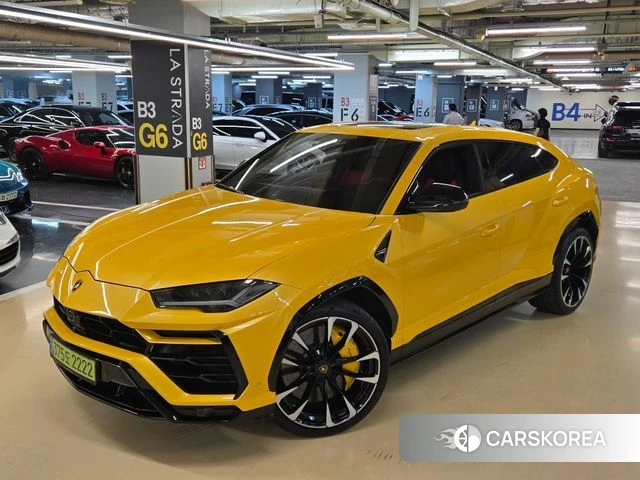 Lamborghini Urus 2022 Желтый из Кореи