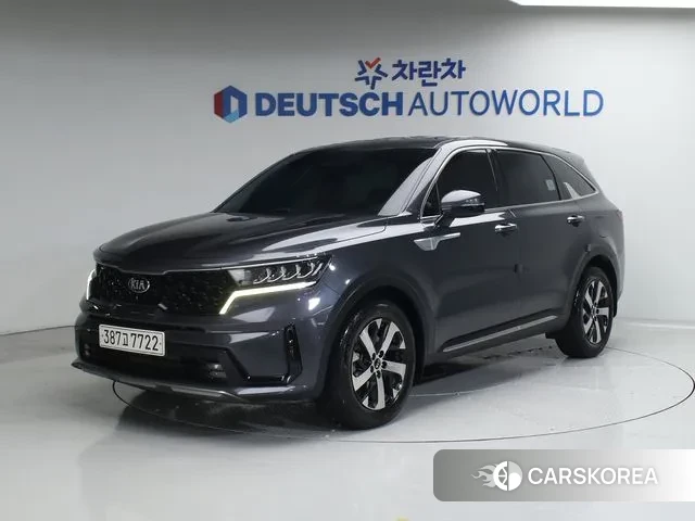 Kia Sorento 4th Generation 2021 Серый из Кореи