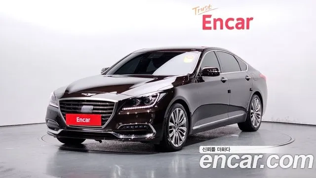 Genesis G80 2018 Коричневый из Кореи