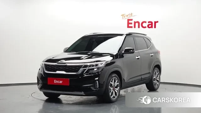Kia Seltos 2019 Черный из Кореи