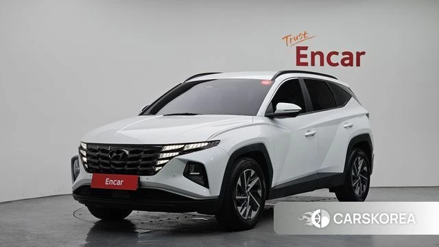 Hyundai Tucson (NX4) 2021 Белый из Кореи