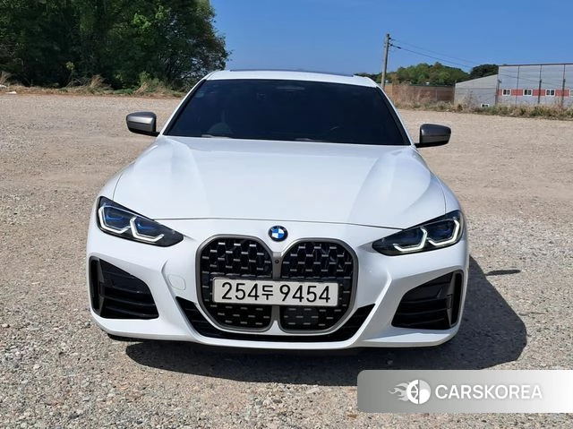 BMW 4 Series (G22) 2023 Белый из Кореи