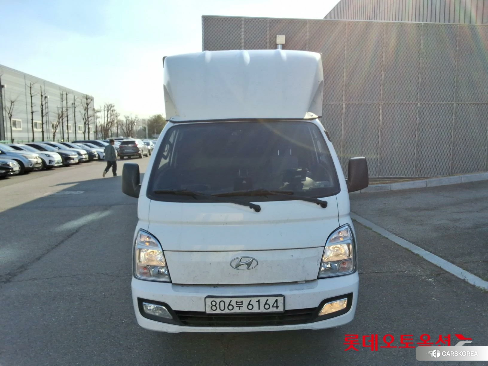 Hyundai Porter II wing body  2023 Белый из Кореи