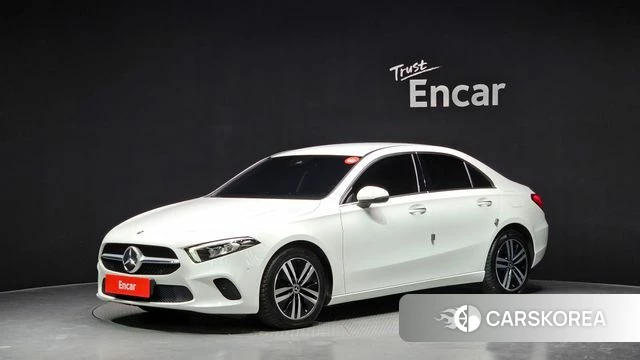 Mercedes-Benz A-Class W177 2022 Белый из Кореи