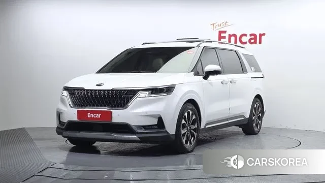 Kia Carnival 4th generation 2021 Белый из Кореи