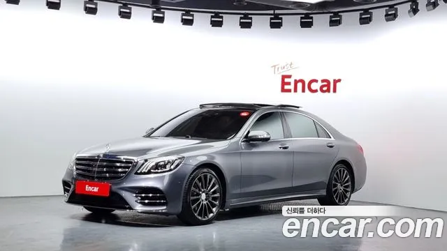 Mercedes-Benz S-Class W222 2018 Серый из Кореи