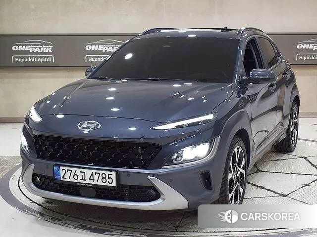 Hyundai The New Kona 2021 Серый из Кореи