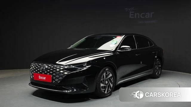 Hyundai The New Grandeur IG Hybrid 2022 Черный из Кореи