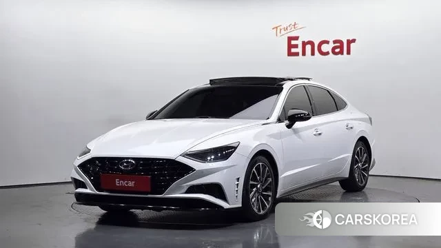 Hyundai Sonata (DN8) 2022 Белый из Кореи