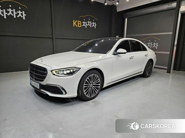 Mercedes-Benz S-Class W223 2022 Белый из Кореи