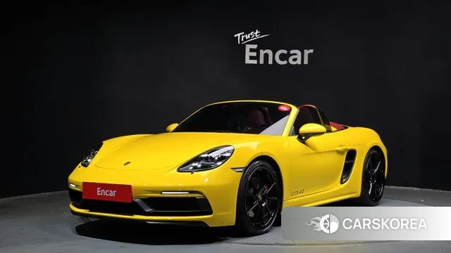 Porsche 718 Boxster 2024 Желтый из Кореи