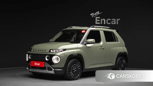 Hyundai Casper 2022 Темно-зеленый из Кореи