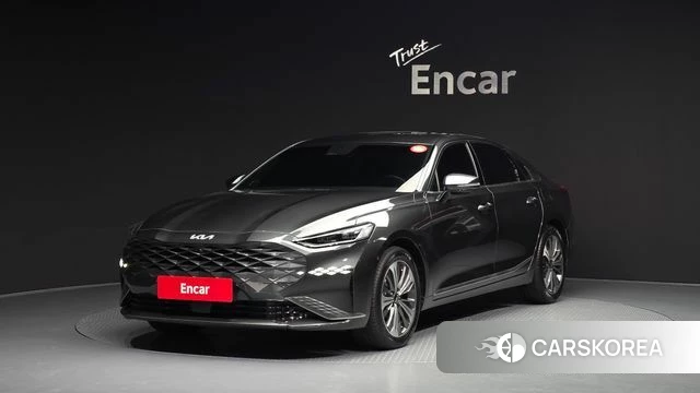 Kia K8 Hybrid 2022 Серый из Кореи