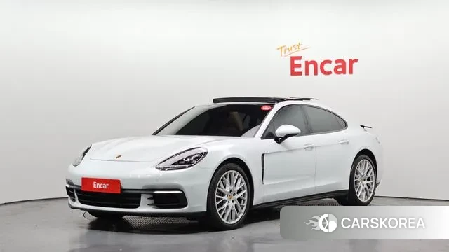 Porsche Panamera (971) 2018 Белый из Кореи