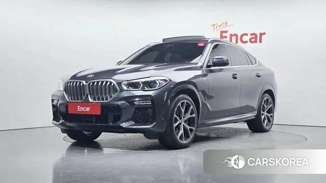 BMW X6 (G06) 2021 Серый из Кореи