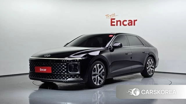 Hyundai Grandeur (GN7) 2023 Черный из Кореи