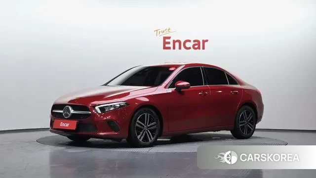 Mercedes-Benz A-Class W177 2022 Красный из Кореи
