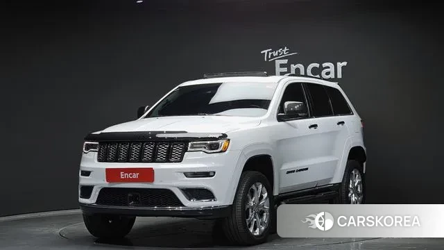 Jeep Grand Cherokee 2021 Белый из Кореи