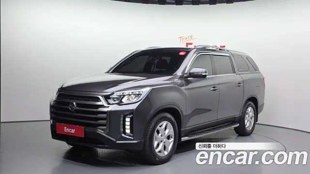 Ssangyong The New Rexton Sport 2022 Серый из Кореи