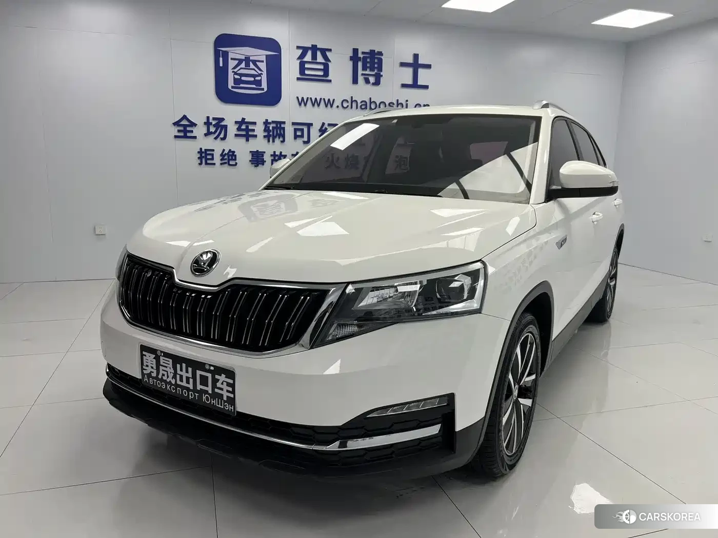 Skoda Kamiq 2022 Белый из Китая