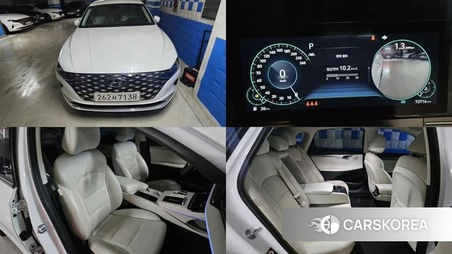Hyundai The New Grandeur IG 2021 Белый из Кореи