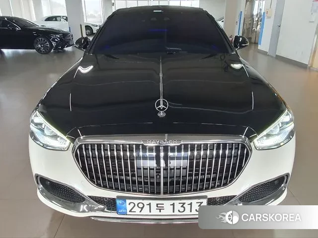 Mercedes-Benz S-Class W223 2022 Черный двухцветный из Кореи