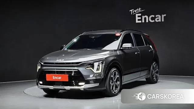 Kia Di Ol Nu Niro 2023 Серый из Кореи