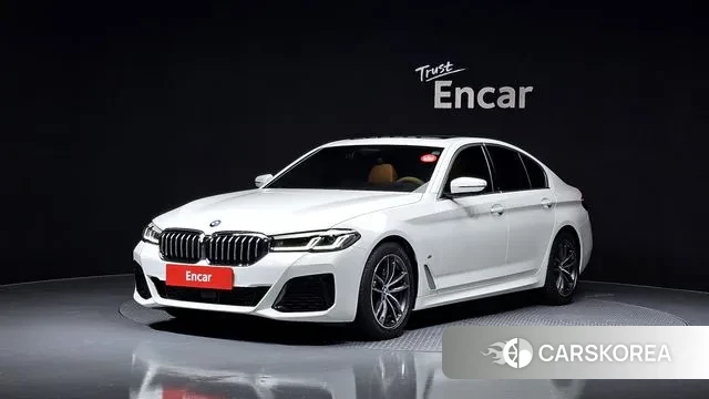 BMW 5 Series (G30) 2023 Белый из Кореи