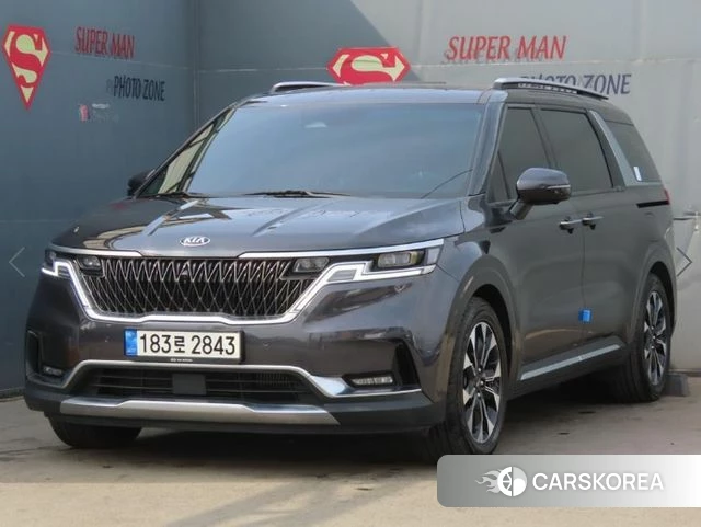 Kia Carnival 4th generation 2020 Серый из Кореи
