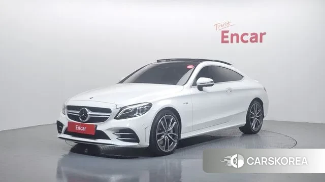 Mercedes-Benz C-Class W205 2021 Белый из Кореи