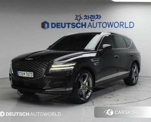 Genesis GV80 2020 Черный из Кореи