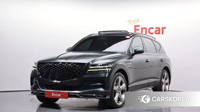 Genesis GV80 2022 Темно-зеленый из Кореи