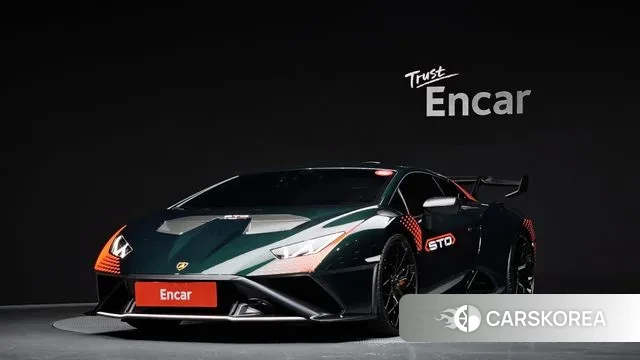 Lamborghini Huracan 2023 Зеленый из Кореи