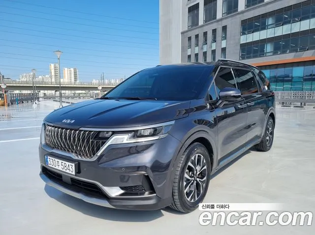 Kia Carnival 4th generation 2022 Серый из Кореи