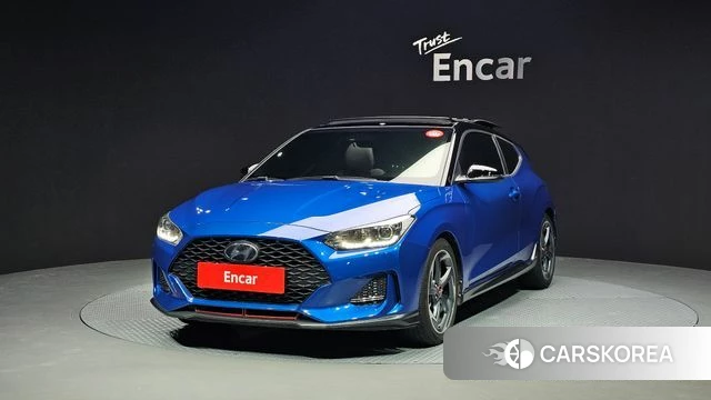 Hyundai Veloster (JS) 2018 Синий из Кореи