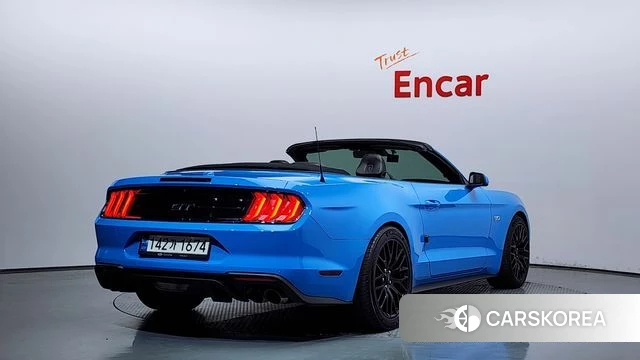 Ford Mustang 2022 Синий из Кореи