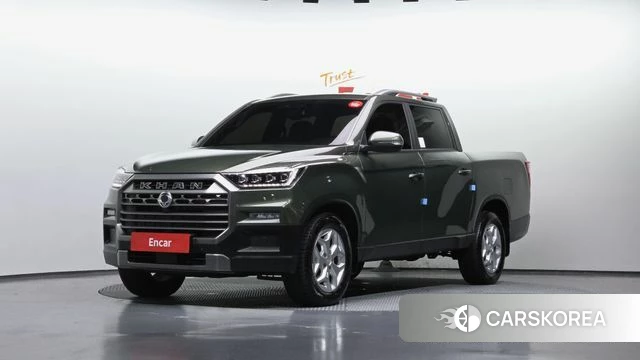 Ssangyong The New Rexton Sports Cannes 2025 Светло-зеленый из Кореи
