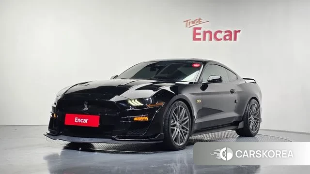 Ford Mustang 2018 Черный из Кореи