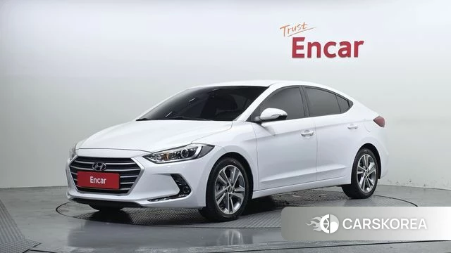 Hyundai Avante AD 2018 Белый из Кореи