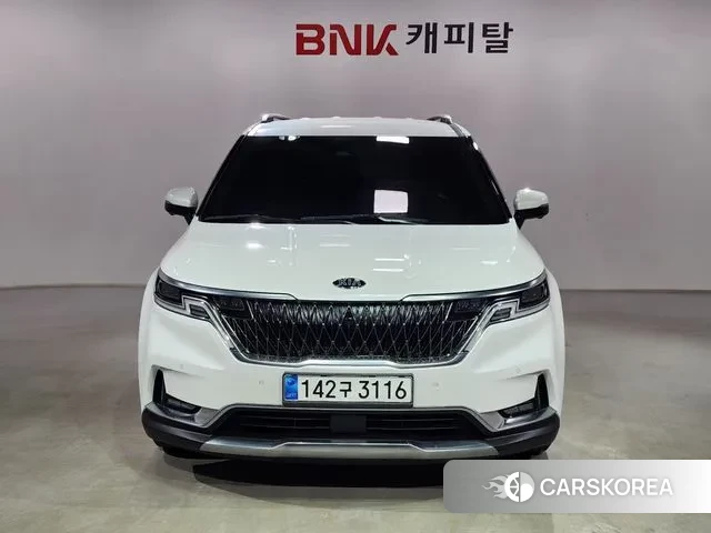Kia Carnival 4th generation 2021 Белый из Кореи