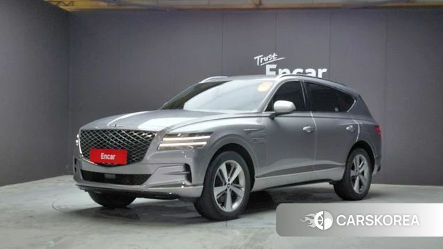 Genesis GV80 2021 Серебристо-серый из Кореи