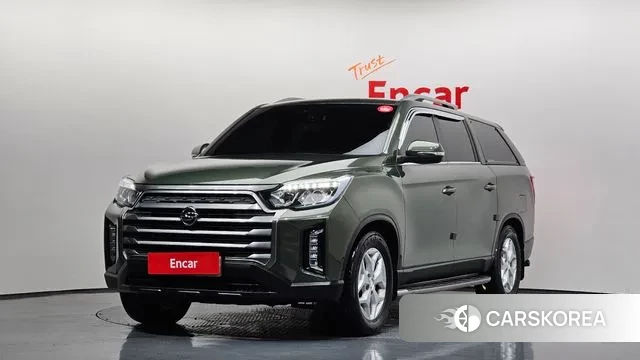 Ssangyong The New Rexton Sport 2021 Темно-зеленый из Кореи