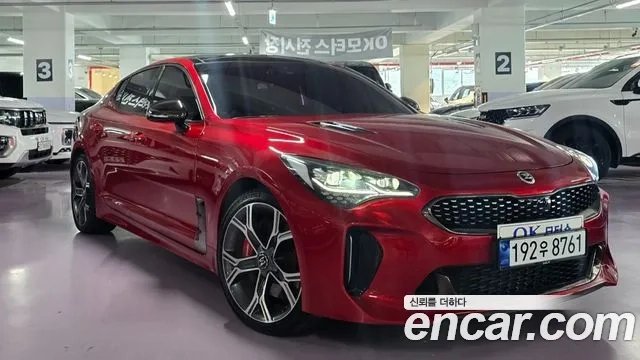 Kia Stinger 2020 Красный из Кореи