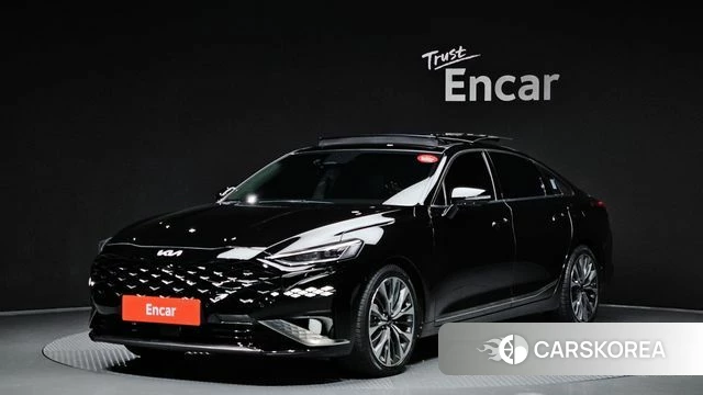 Kia K8 2022 Черный из Кореи