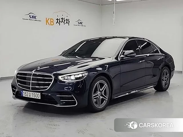 Mercedes-Benz S-Class W223 2022 Синий из Кореи